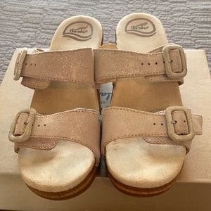 Leather Dansko Clog Sandal
